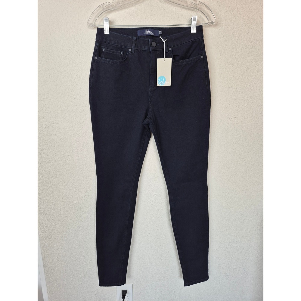 Boden‎ Mayfair Bi-Stretch Skinny Jeans Navy Blue High Rise Size 8R NWT